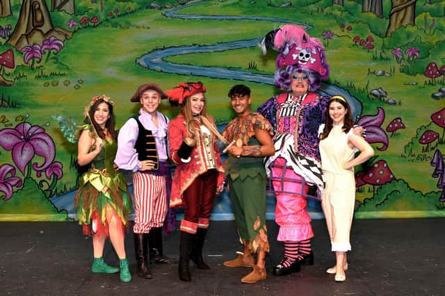 The Hawth, Peter Pan Pantomime Cast (Photo by Jon Rigby)