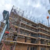 Westridge Construction has been building 49 new council homes in Southwick since 2021. Photo: Adur District Council