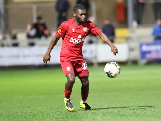 Action from Worthing's win at Dartford