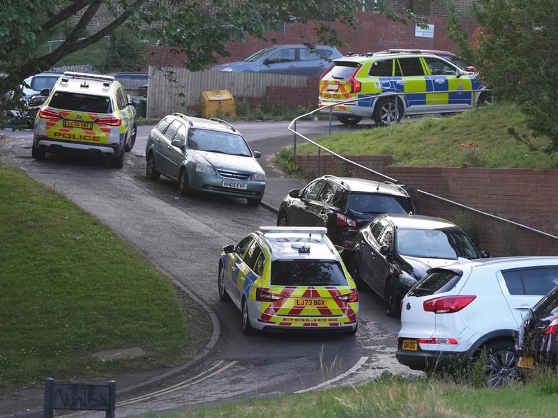 East Sussex car fire and fight sparks armed police search