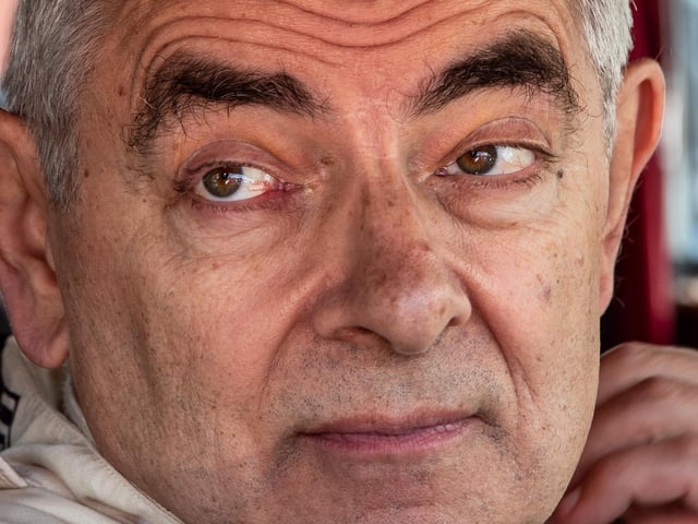 Rowan Atkinson spotted at Goodwood Revival.