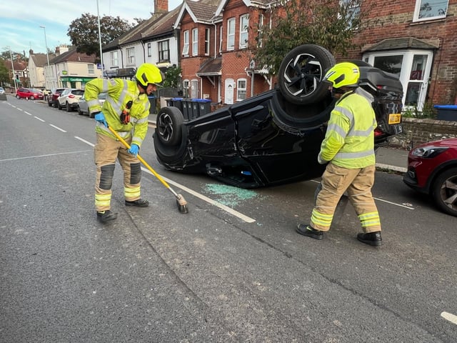 The scene of the incident. Picture: Sussex News and Pictures