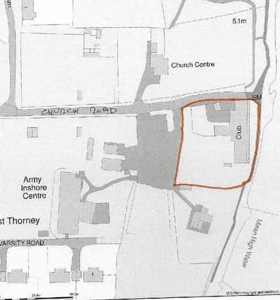 Plans have been submitted for new building works at Thorney Island’s Sailing Club.