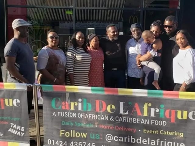 Carib de L’Afrique in Hastings town centre is closing on October 31