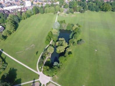 The final phase of works to improve the pond in Horsham Park is due to start tomorrow (February 10)
