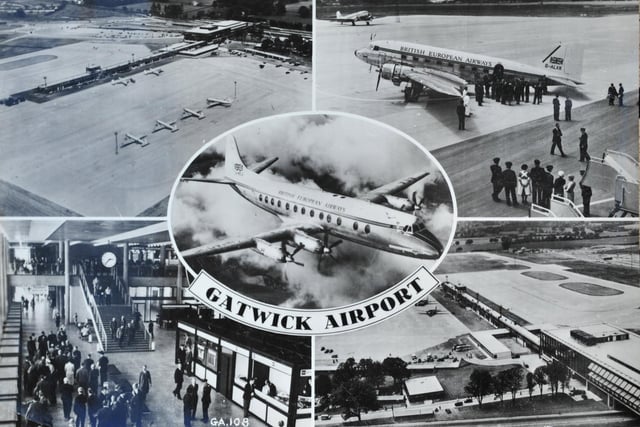 Gatwick Airport in the 1950s