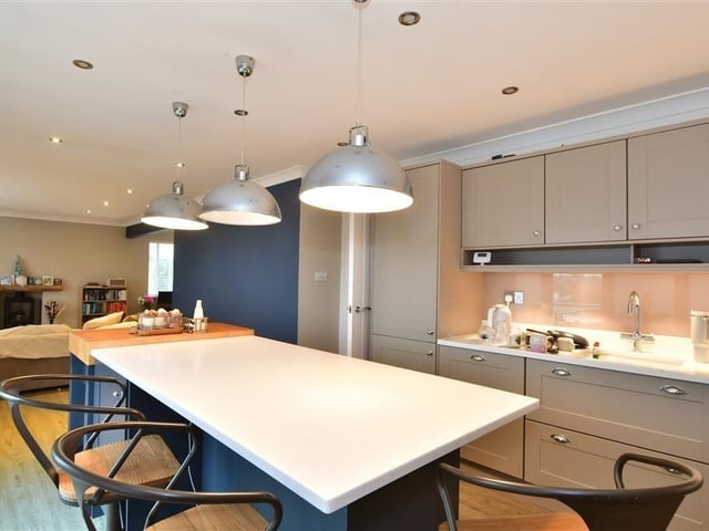 Agents Cubitt & West say this is a unique apartment in the best location and the rooms are lovely and spacious