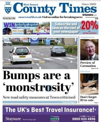 Don't forget to pick up a copy of this week's West Sussex County Times