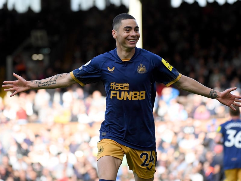 From being the butt of Jack Grealish's jokes to arguably one of the best wingers in the league this season. Miguel Almiron has been a stand-out performer for Newcastle and his goal against Fulham symbolised his growing confidence and ability as player.