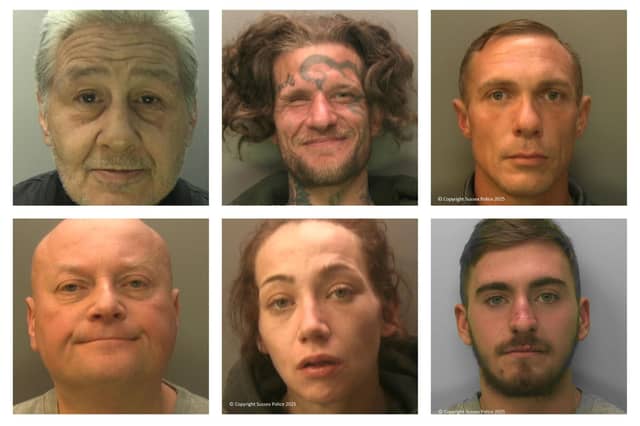 These are some of the most serious, high profile and prolific offenders who were jailed in the third month of 2025.