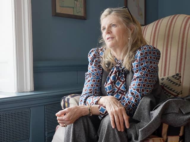 Susannah Constantine at The Goodwood Hotel in West Sussex.