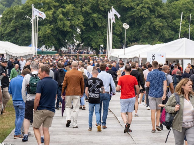 Thursday morning at the 2022 Goodwood Festival of Speed