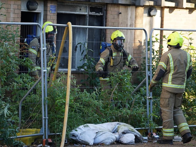 East Sussex Fire & Rescue Service were called to a fire at a disused multi-storey car park in Eastbourne, a spokesperson has confirmed.