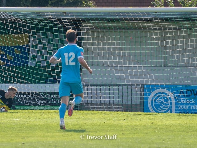 Action from Bognor Regis Town v Potters Bar Town in the Isthmian premier division | Pictures: Tevor Staff