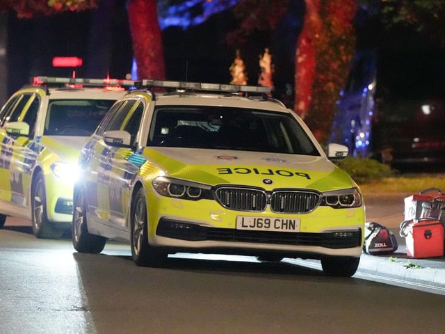 Emergency services at the scene. Picture: Sussex News and Pictures