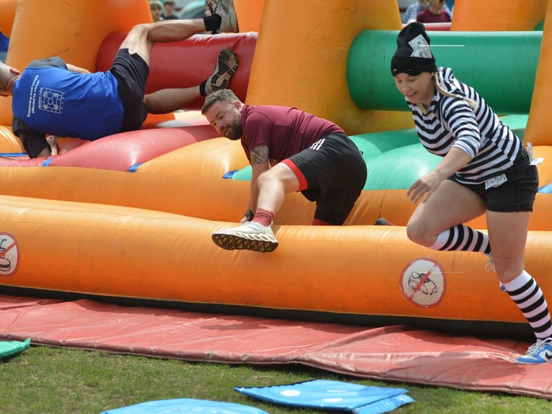 Hastings United's It's a Knockout on June 1 2025. Pic Justin L.