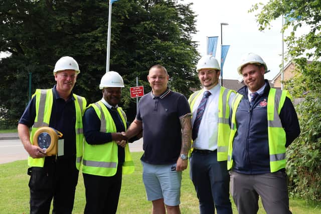 From left: Peter Coleman, Josh Salo, Justin Geary, Luke Gibbins and Josh Bailey
