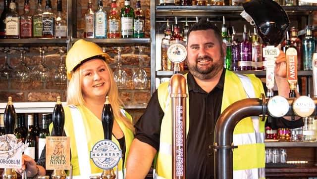 The Park View’s licensees – Worthing born-and-bred Charlotte Morley and Steve Pease – are keeping the pub open throughout the five-week project to ‘ensure that regulars retain their gathering place’.
