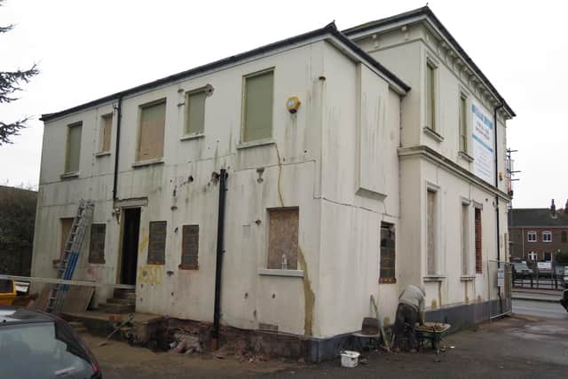 Formerly a council-owned building, it had been boarded up for seven or eight years since the previous tenant vacated
