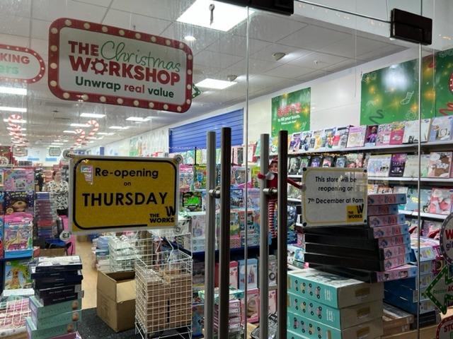Works to re-open