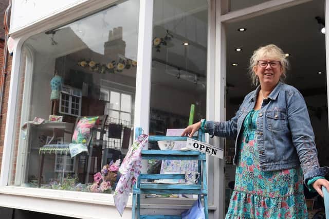 Mandy McKenna opened her shop earlier this month