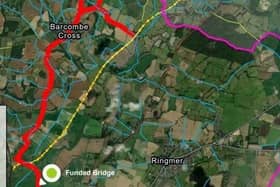 The Greenway route