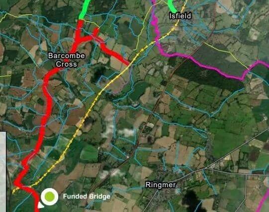 The Greenway route