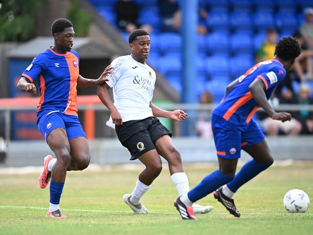 Horsham FC moved up to second in the National League South with a hard-fought 2-1 win at Braintree Town