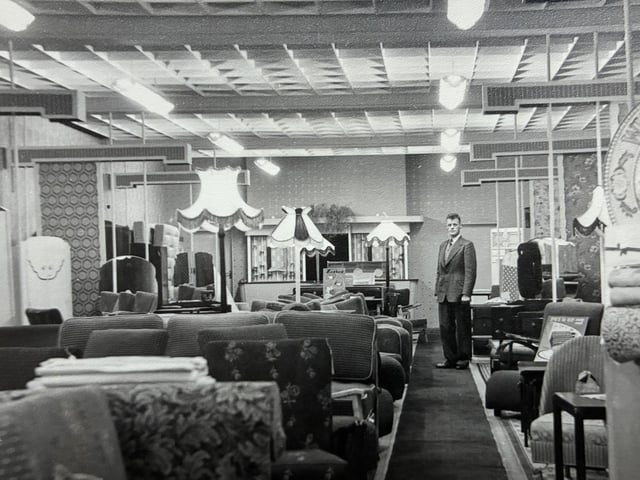 The original showroom offered a range of high-quality home furnishings at prices families could afford