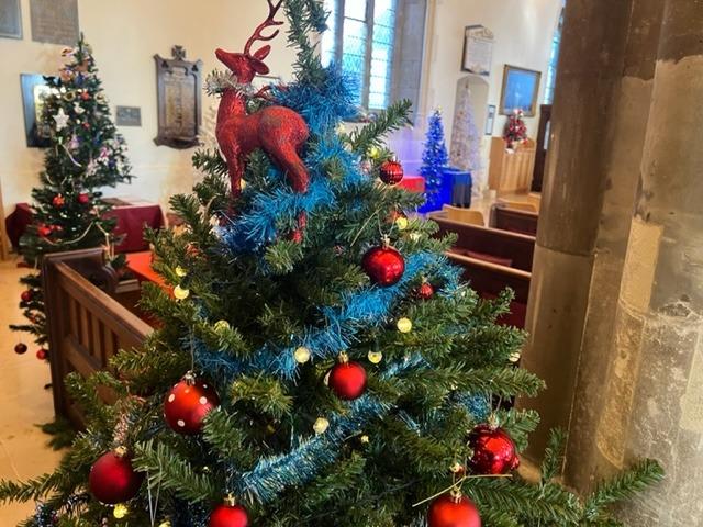 St Clements Church Christmas Tree Festival. Picture by staff.