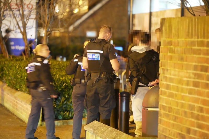 18 year-old taken to hospital after sustaining injuries as police break up party of 200 people in Worthing