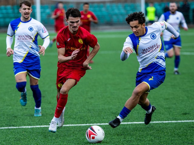 Newhaven take on Haywards Heath Town in the SCFL premier division