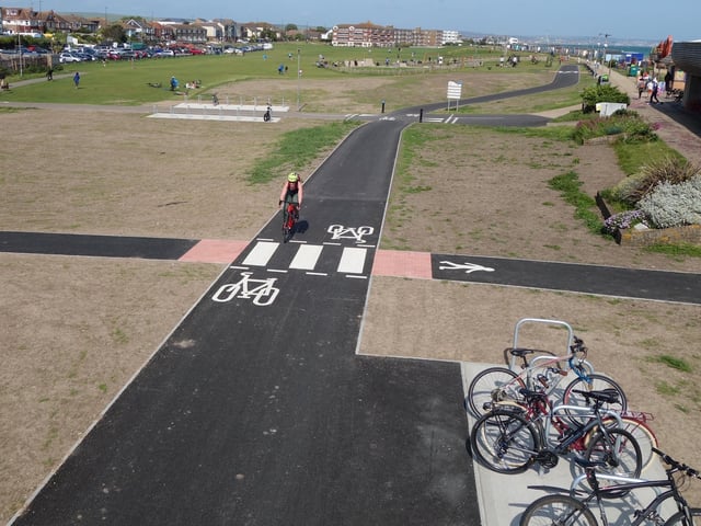 New West Sussex village cycle path completed - photos show major works finished