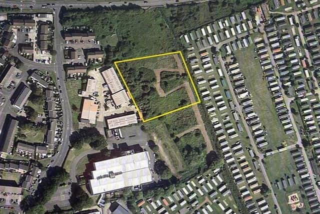 Parcel of land in question