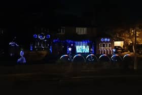 The Christmas lights display set to music is at 53 Crescent Road in Burgess Hill from 4pm to 9pm every day until the end of 2022