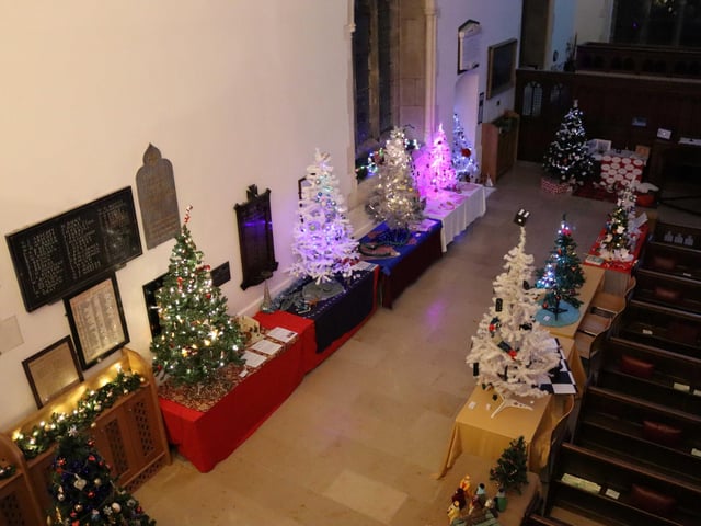 St Clements Church Christmas Tree Festival