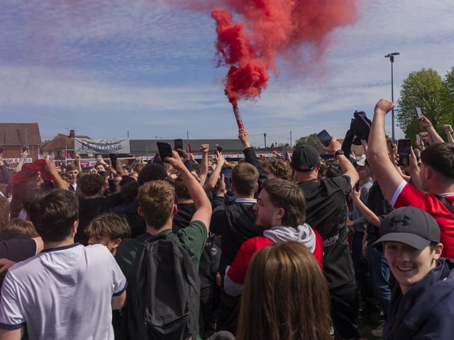 Worthing beat Ebbsfleet to clinch the National League South title