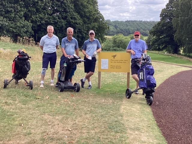 Golfers came from across the south coast to take part.