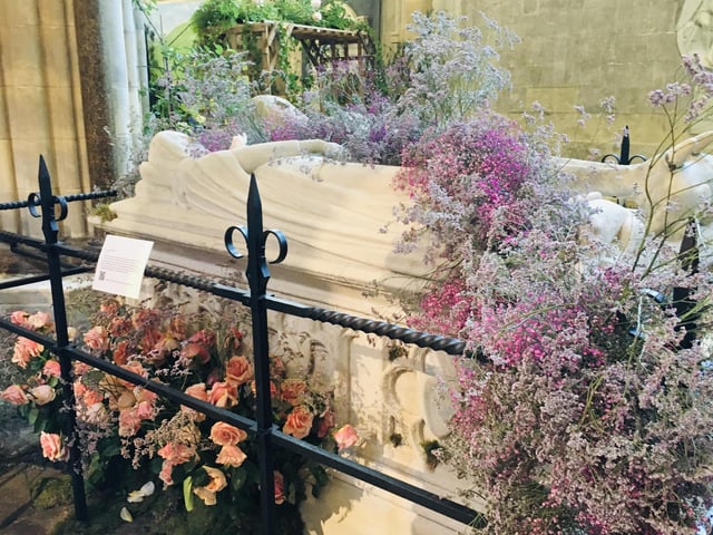 Chichester Cathedral has been filled with wonderful floral displays for the past few days / Picture: Steve Bone