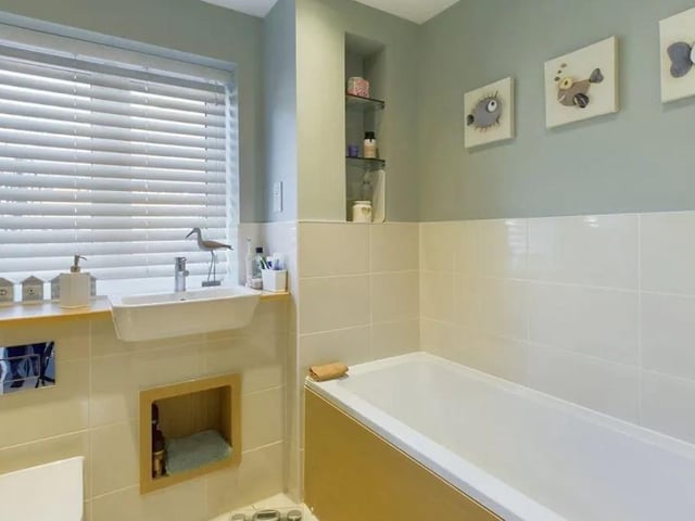 There is a family bathroom as well as two en suites