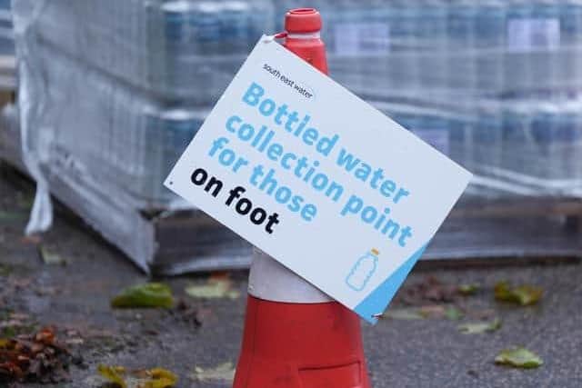 South East Water have opened a bottled water station at The Gearon Pavilion in Saint Hill Road, East Grinstead. Picture by Eddie Mitchell