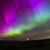 Dazzling display of Northern lights seen across East Sussex. This photo was taken in Eastbourne.