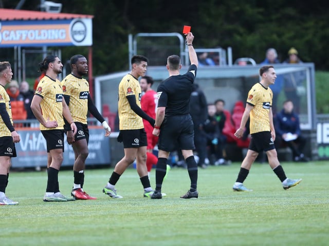 Worthing produced a brilliant display to beat Maidstone United 5-1 at Woodside Road. Photographer Mike Gunn was there to catch the action