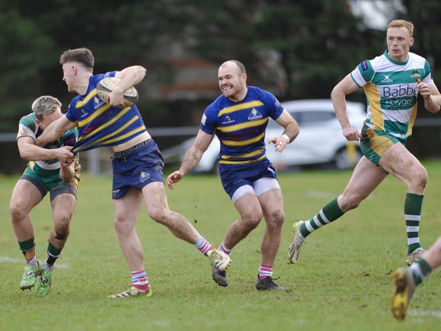 Action from Worthing Raiders' win over Guernsey at Roundstone Lane