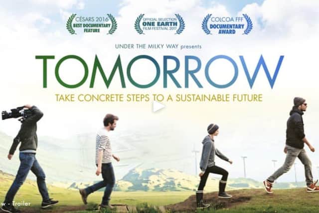 Film 'Tomorrow', showing at 6pm on Thursday 24th August at Midhurst Memorial Hall