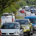 Delays are likely on the A27 this afternoon