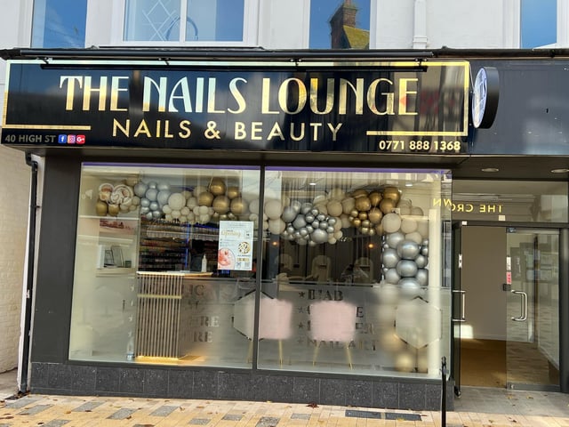 The Nails Lounge has opened in the unit previously occupied by M&Co in Littlehampton High Street. Picture: The Nails Lounge