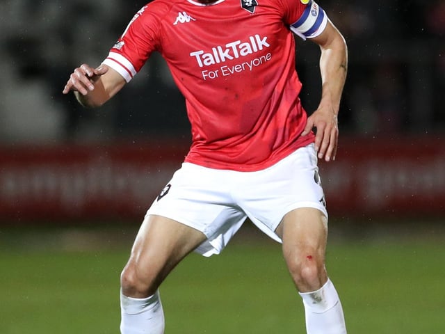 Salford City's Jason Lowe enjoyed seven seasons with Blackburn Rovers and has also played for Bolton. He is one of two Salford players to make the starting eleven.