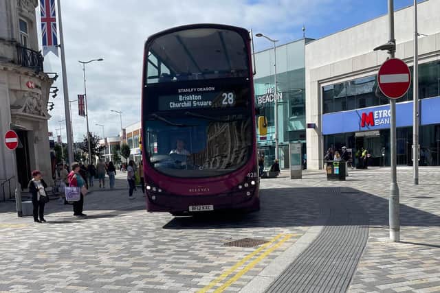 A new bus service has been launched linking Hailsham, Hellingly, Laughton, Golden Cross Lower Dicker and Willingdon to Lewes, Brighton and Eastbourne. Picture: Contributed