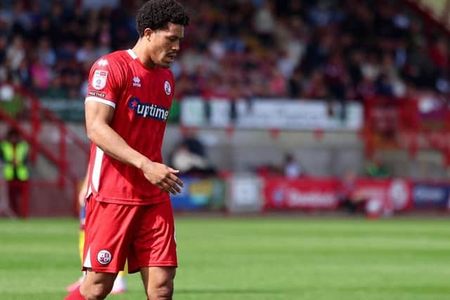 Crawley Town lost 3-1 to Cheltenham Town at the Broadfield Stadium | Picture: Thomas Forbes @thomasforbes_photography